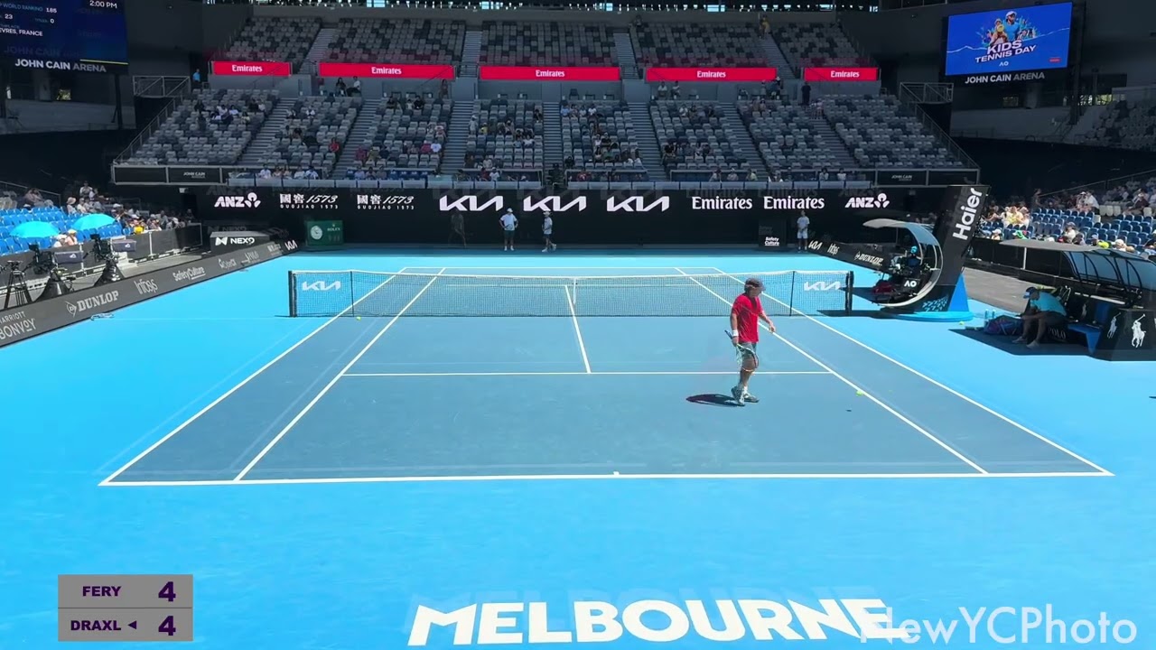 Arthur Fery vs Liam Draxl