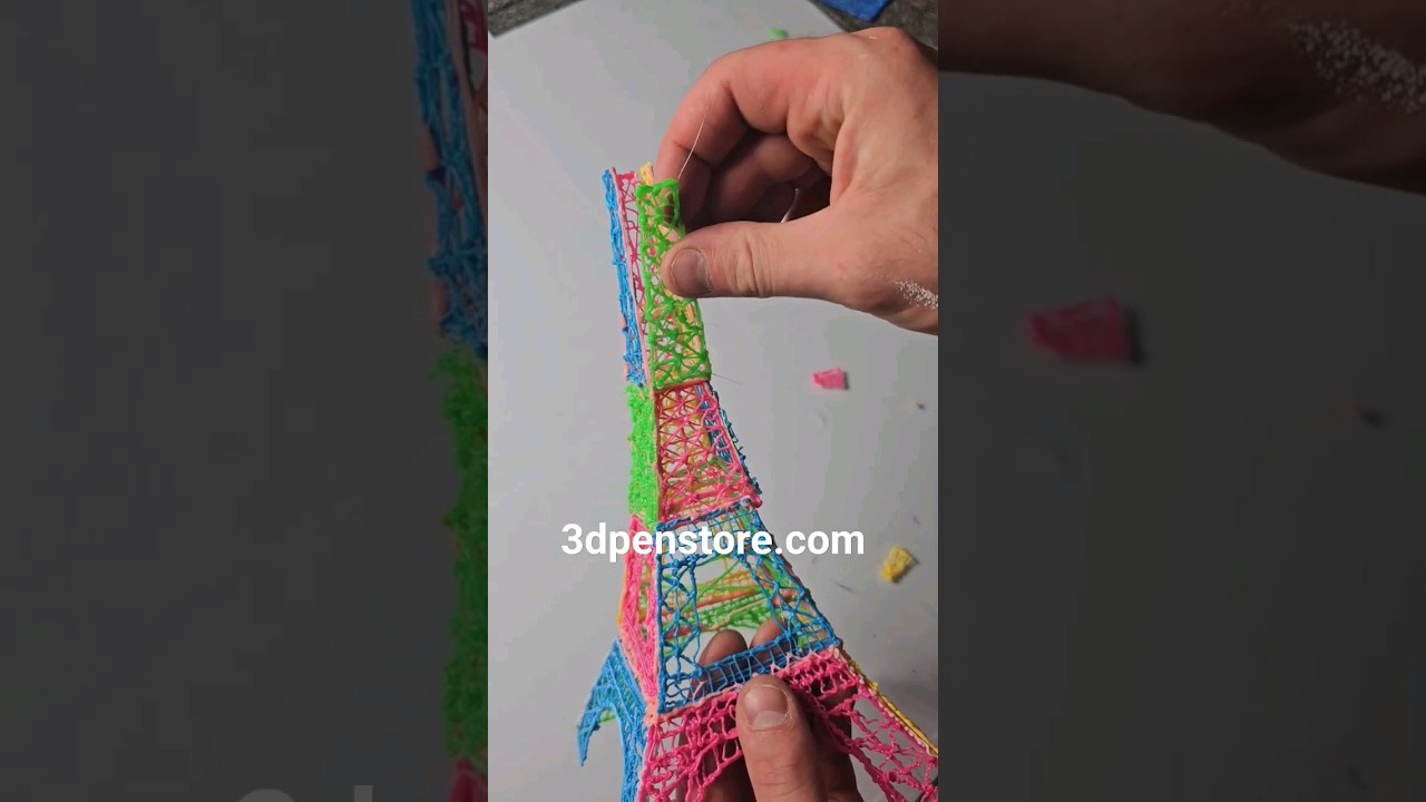 EIFFEL TOWER. 3D PEN