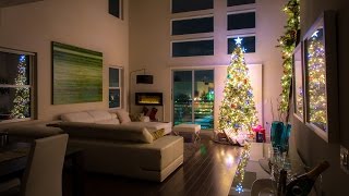 Time-lapse Christmas Tree Setup 2014
