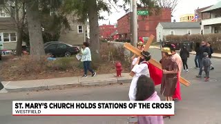 Local parishes hold living Stations of the Cross to mark Good Friday