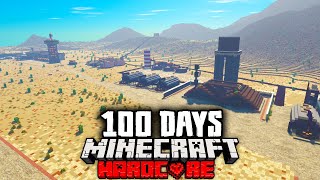 I Survived 100 Days in Area 51 in a Zombie Apocalypse Hardcore Minecraft