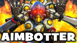 This Zenyatta Had Their AIMBOT Cranked To The MAX In Overwatch 2