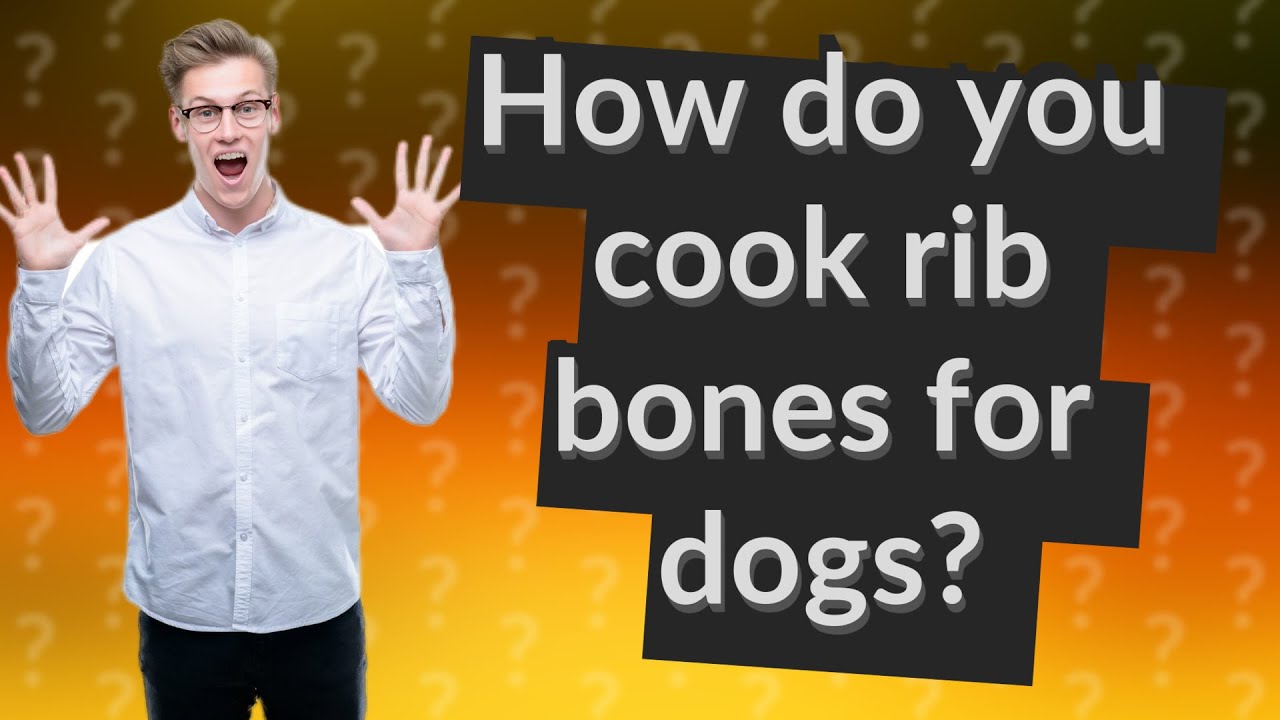 How do you cook rib bones for dogs? YouTube