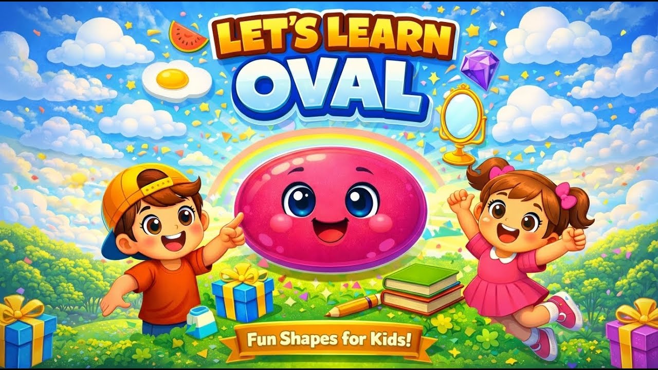 Learn Shapes Circle, Square, Triangle, Rectangle & more | Educational Videos For Toddlers