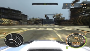 NFSMW - Circuit #9/29: Hillcrest Boundary 1:35.67 1st Lap BMW (nos off)