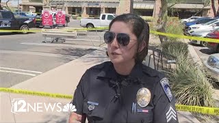 Police provide update on shooting outside North Peoria grocery store