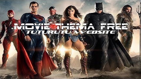 Movie Thema FREE, How to build a website for a movie for 8 minutes