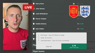 Spain v England | Football Predictions for TODAY (Euro 2024 Final Betting Tips)