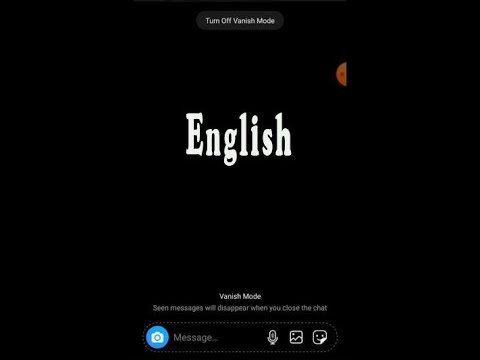 vanish mode instagram 2020