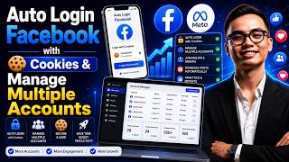 Auto Login Facebook with Cookies & Manage Multiple Accounts screenshot 2