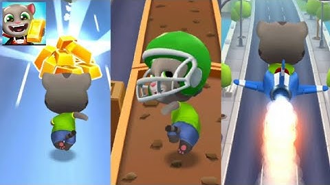 Talking Tom: Gold Run - All Levels Gameplay Android,ios (Part 1)