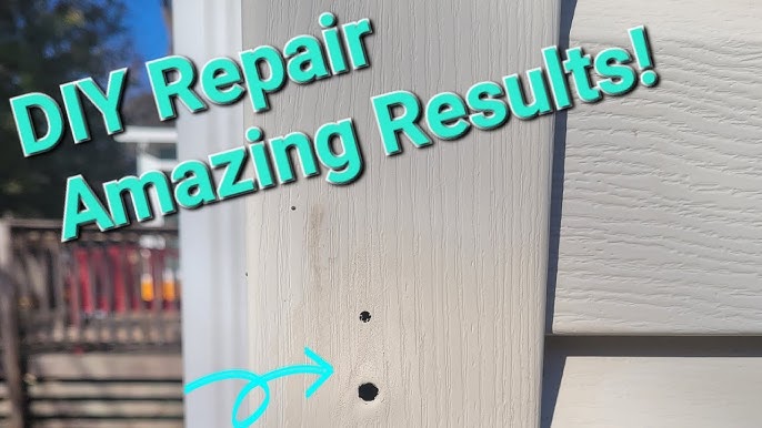 How To Fix Holes In Your Vinyl Siding (Even If You Don't Have Any Extra  Siding) 
