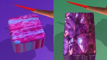 Soap cutting game! Relaxing sounds! Satisfying ASMR Video