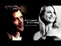 klaus&caroline | a queen fit for a king. {AU}