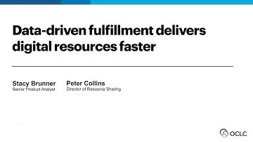 Data-driven fulfillment delivers digital resources faster