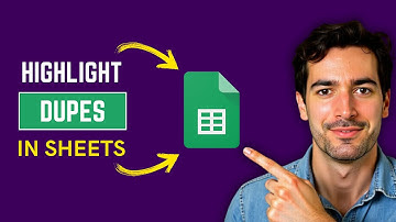 Duplicaten markeren in Google Sheets