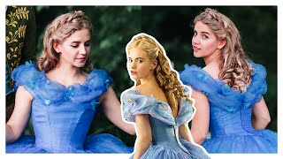 Cinderella Hair & MakeUp Tutorial  Lily James Inspired Look