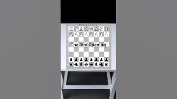 The Bird Opening | #Chess #tactics