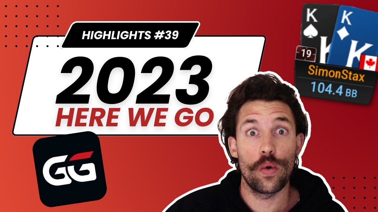 УСПЕШНАЯ СЕРИЯ в первой покерной сессии 2023 года!? | Кэш-игры на микролимитах | Основные моменты