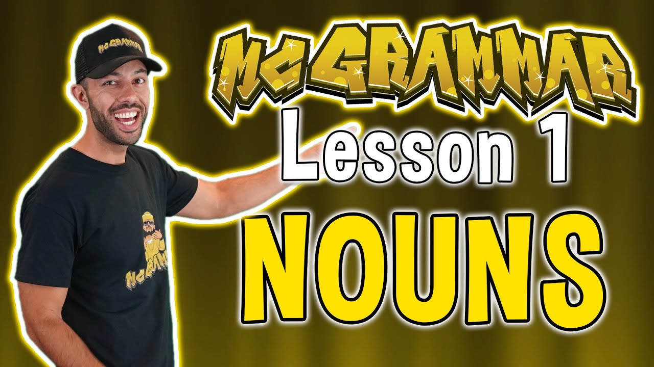 English Lesson: Nouns for Kids | Learn through music and rap with MC Grammar