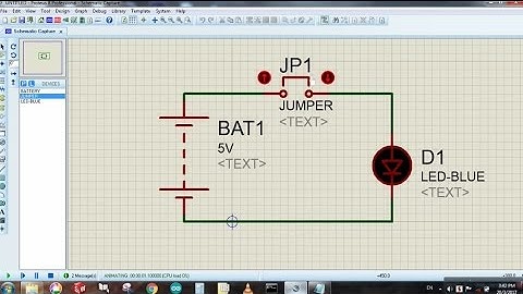 Proteus for beginners tutorial # 9 - Jumpers to a Circuit