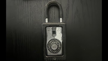 GE Key Safe - Open and Reset Combination