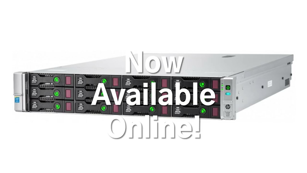 HPE DL380 G8 36TB Server