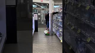 Perp Steals from NYC Walgreens armed with Propane Torch