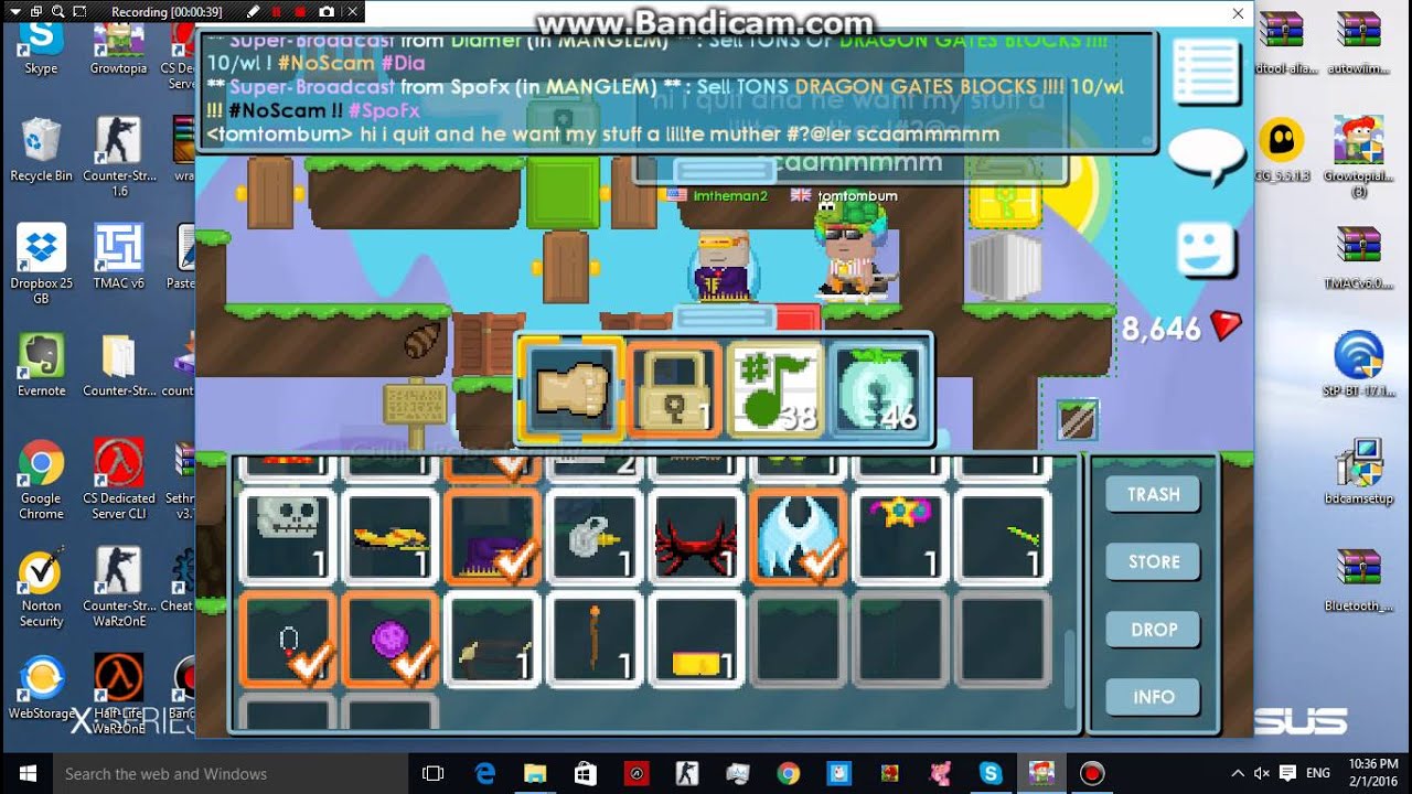 growtopia scammers YouTube