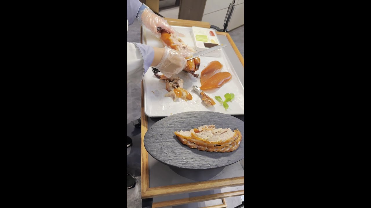 Awesome 🥰 Beijing Duck 🦆 Cutting Knife 🔪 Skills 