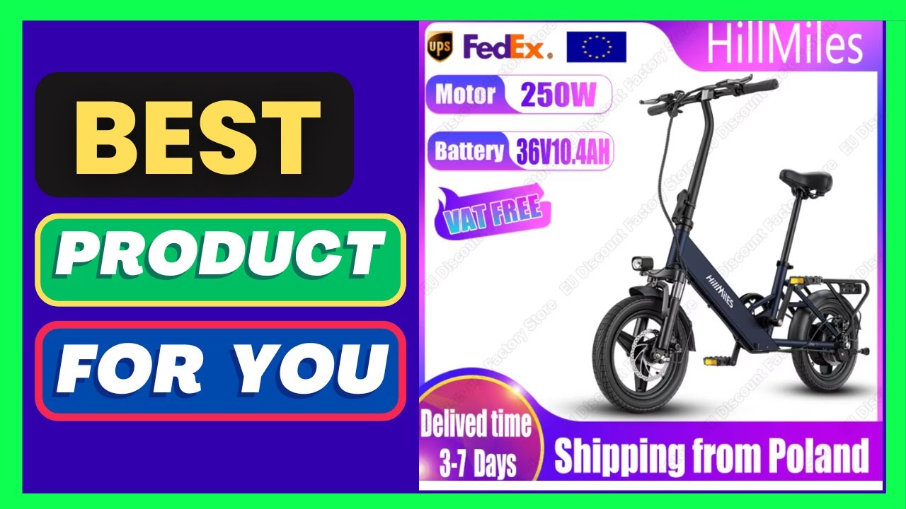 HillMiles Mile 1 Adult Urban Commuter Electric Bike