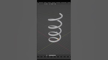 How to make a Spring - Blender 4.5