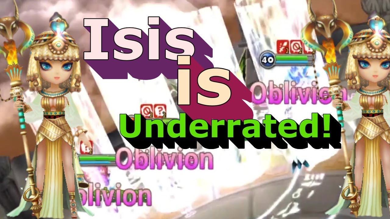 Isis the Light desert queen play day! So clutch!!! (summoners war)