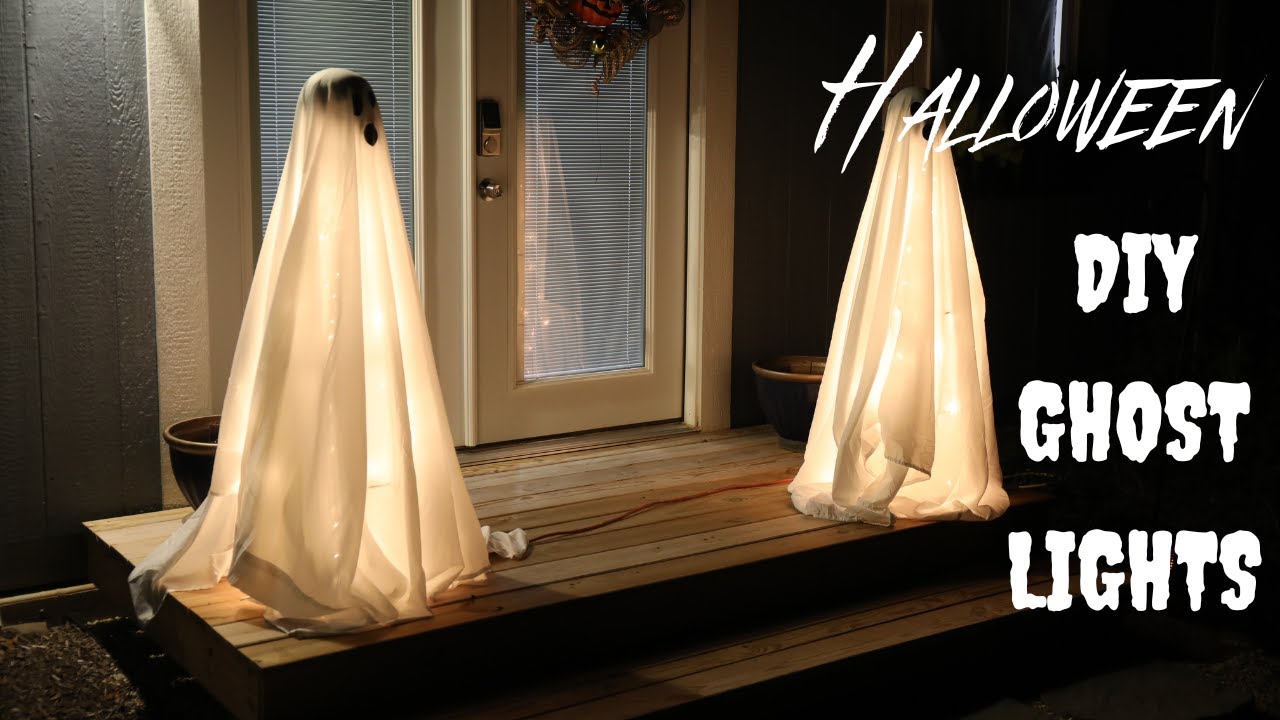 DIY Standing Ghosts