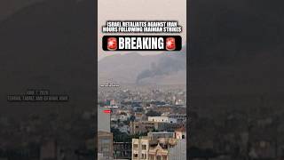 Israel Retaliates &amp; Strikes Iran Hours Following Iranian Strikes #News #Shorts #IranWar #IsraelIran