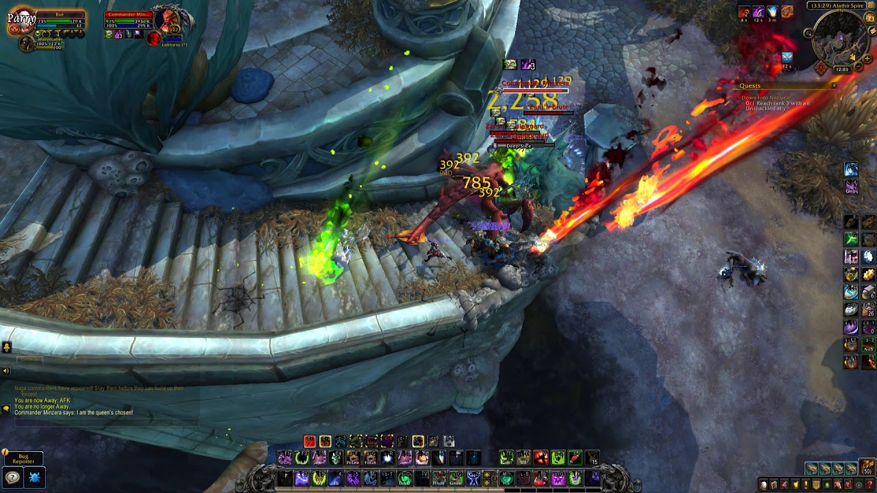 Cimmander Minzera, WoW Rare Location (Nazjatar) 8.2