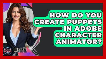 How Do You Create Puppets In Adobe Character Animator? - Graphic Design Nerd