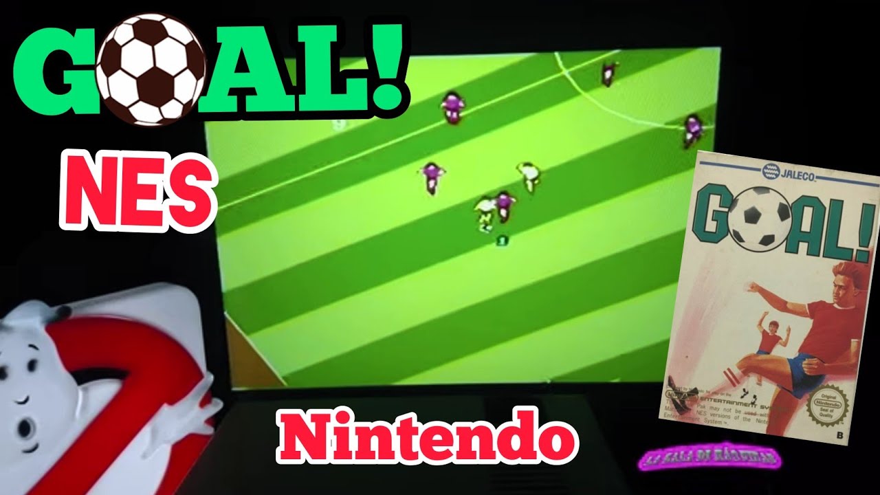 GOAL! (Moero! Pro Soccer) - NES (Nintendo 1988) GAMEPLAY, unboxing y ...