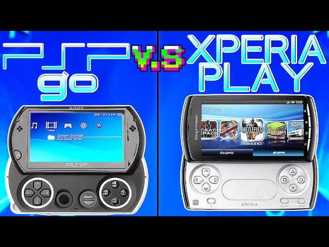 COMPARANDO PSP GO e XPERIA PLAY (SEM FRESCURA, Jogos, Gráficos Specs, VS,  MELHORES MODELOS de TODOS) 