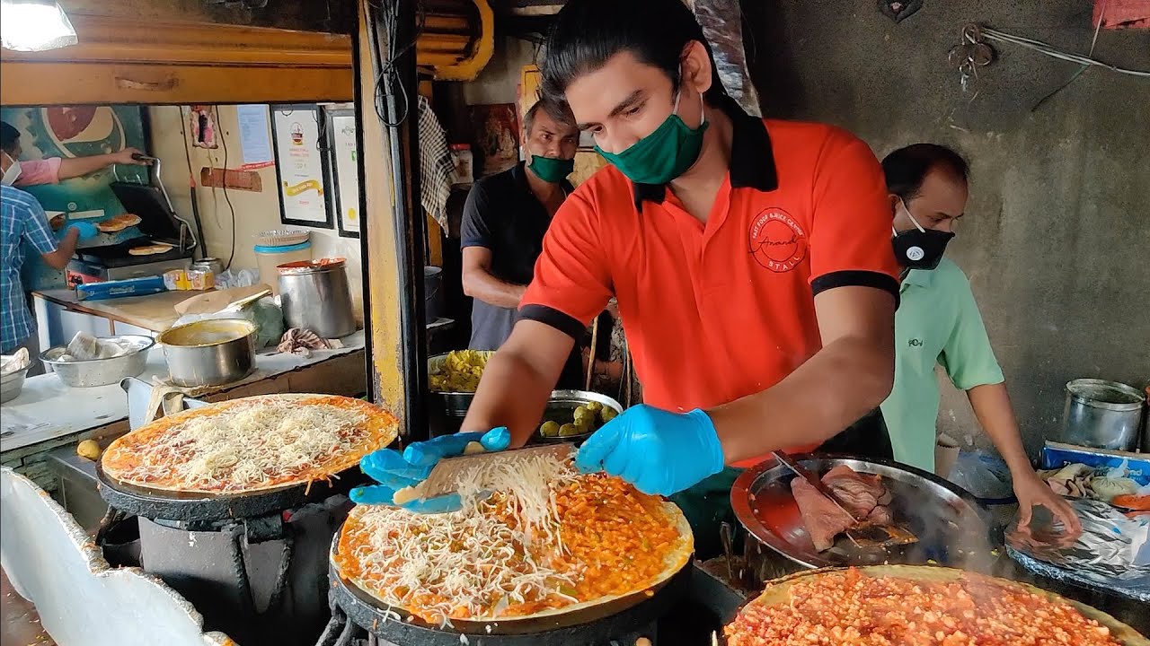 Mumbai Street Food After Lockdown | Dosa Making | Indian Street Food | Aamchi Mumbai