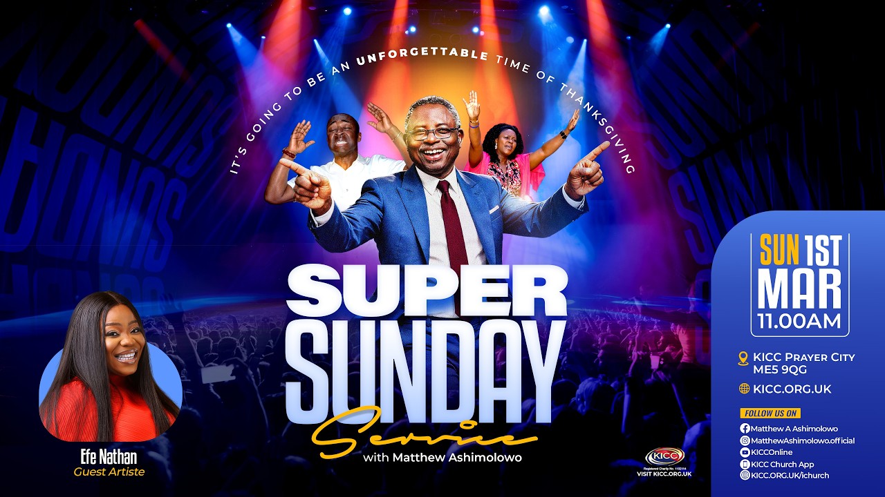 KICC 11am service | The Grace Of Giving | 01-03-2026