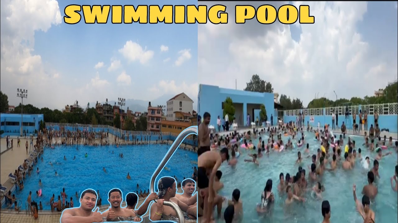 Fun Summer Day at Satdobato Swimming Pool 🌊🏊 Friends Adventure Vlog