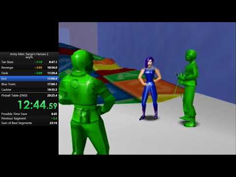 [Former World Record] Army Men: Sargeu0027s Heroes 2 in 25:27 (any%)