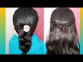 Hairstyle for school girls  hair tutorial  perfect hairstyle  amazing starsmoon