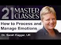 Dr Sarah Eagger | How to Process and Manage Emotions | 21 Masterclasses | Brahma Kumaris UK