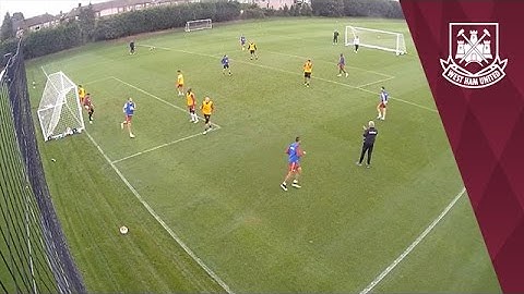 LOOKING SHARP: Andy Carroll in the goals during training