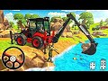 JCB 3DX BACKHOE LOADER BUS SIMULATOR INDONESIA DRIVING LIVE STREAM