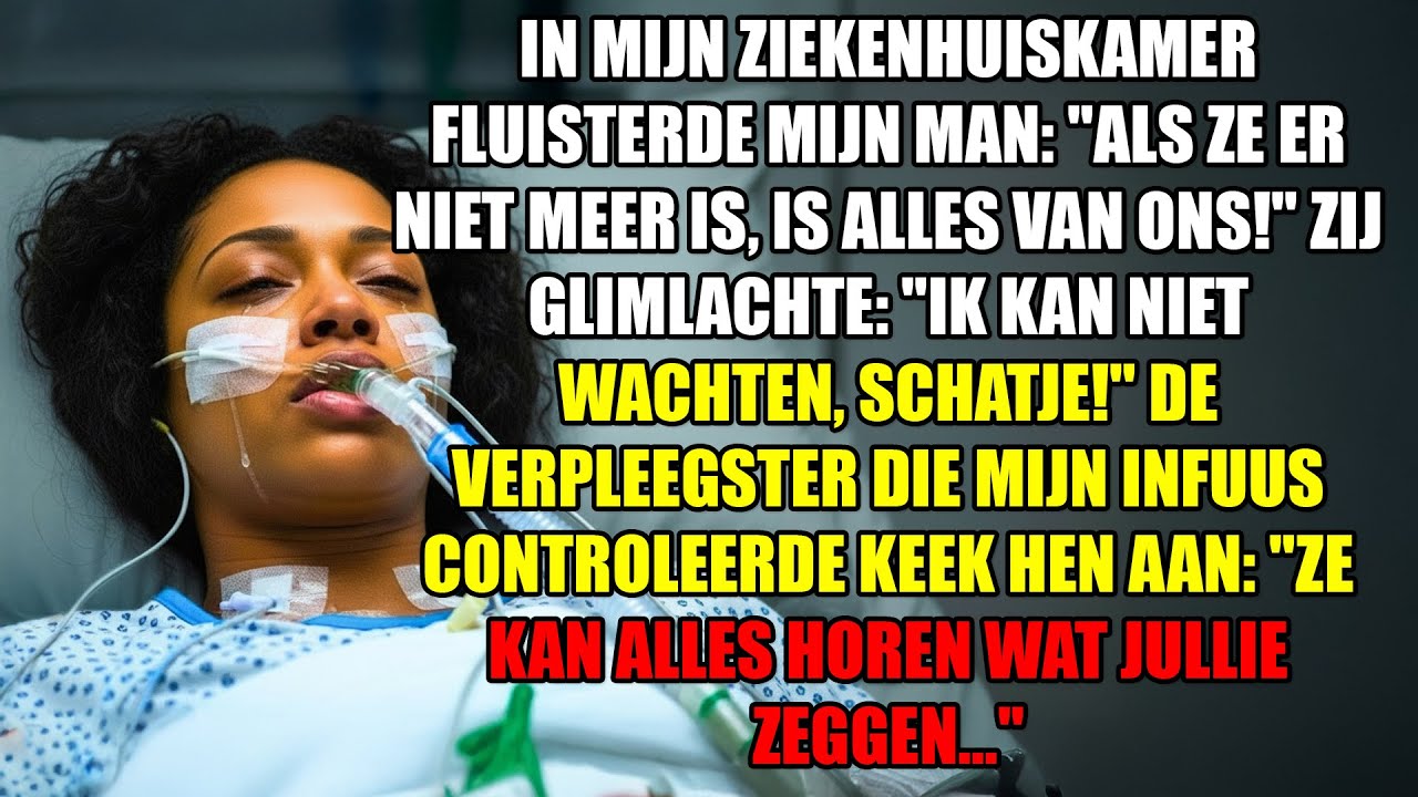 In het ziekenhuis planden mijn man en zijn minnares mijn begrafenis — tot de verpleegster zei…