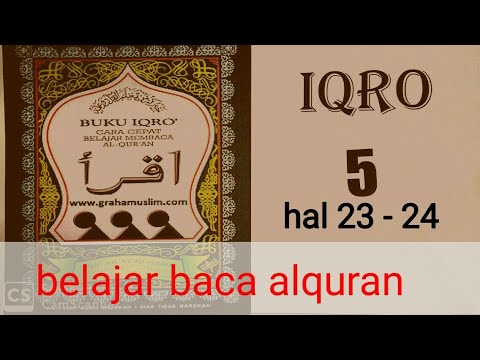 Iqro 5 Halaman 23 24 Youtube Iqro 5 Halaman 23 24 Youtube