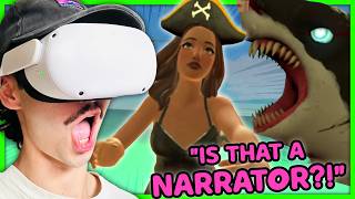 I NARRATED Walk The Plank VR 🧐